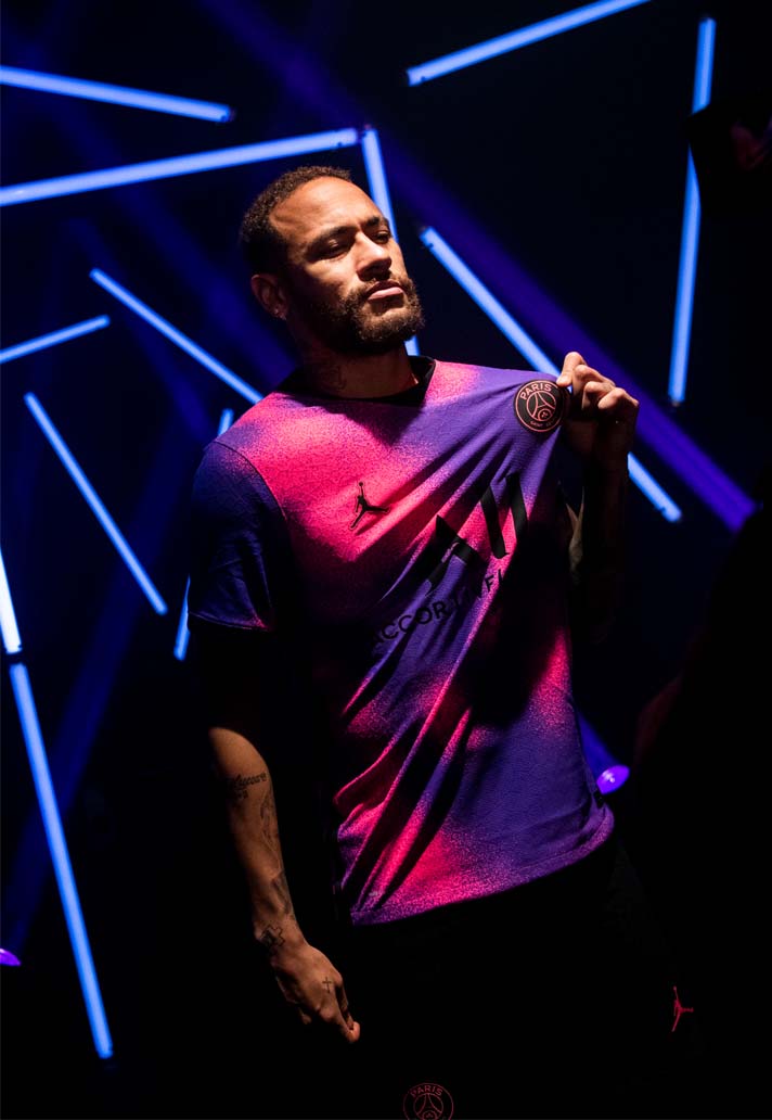 2020/21 PSG #10 NEYMAR JR Fourth Jersey (S)