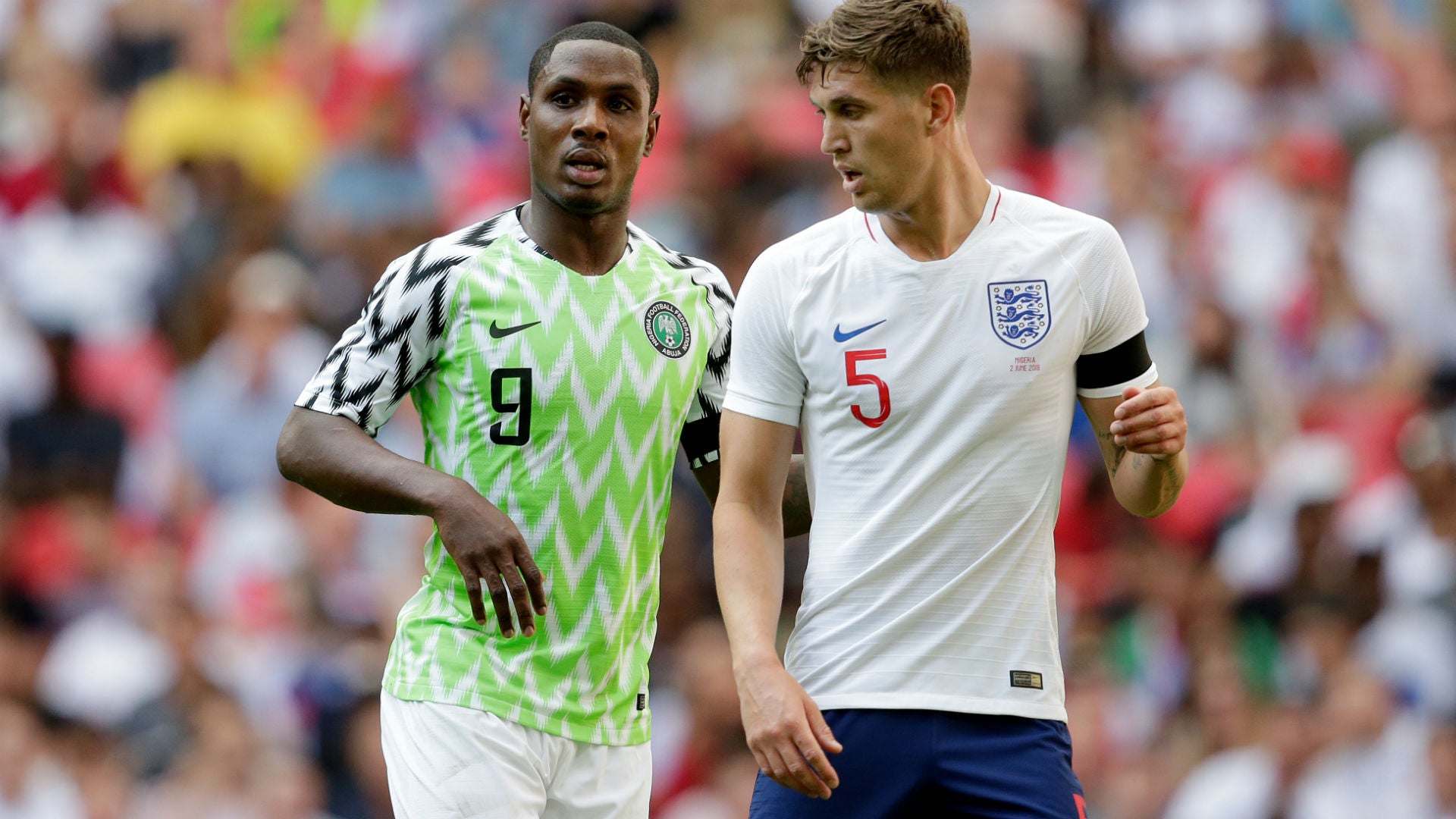 2018/19 Nigeria Home #9 IGHALO Jersey (S)