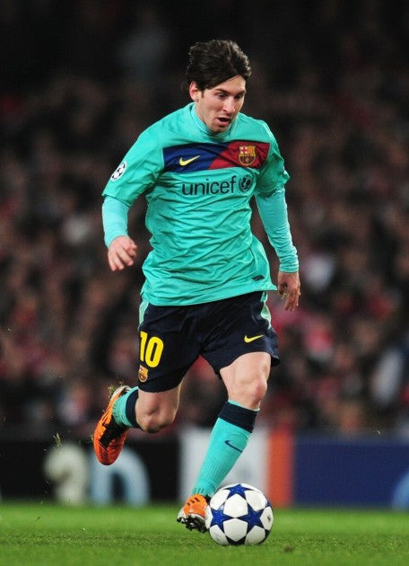 2010/11 Barcelona Away Jersey (XL)