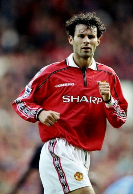 1998/99 Man Utd #11 GIGGS Home Jersey (Y) L/S