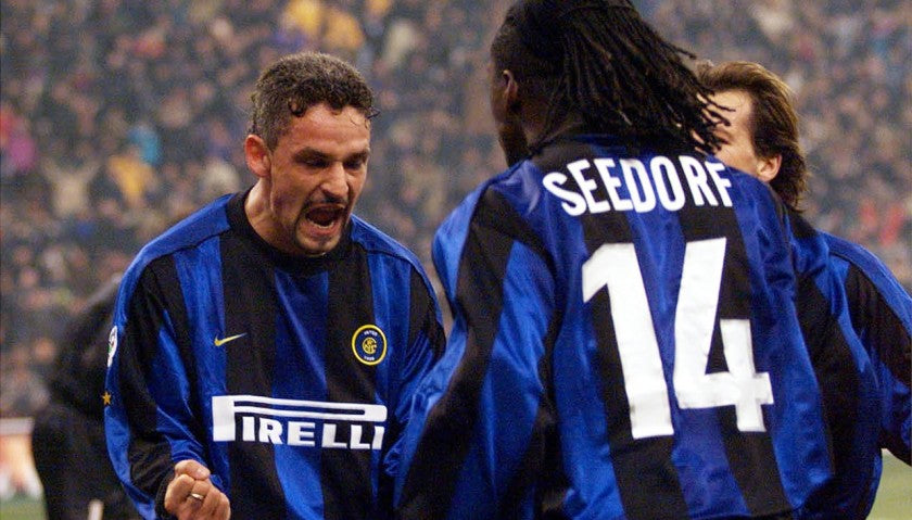 1999/00 Inter Milan #14 SEEDORF Home Jersey (L)