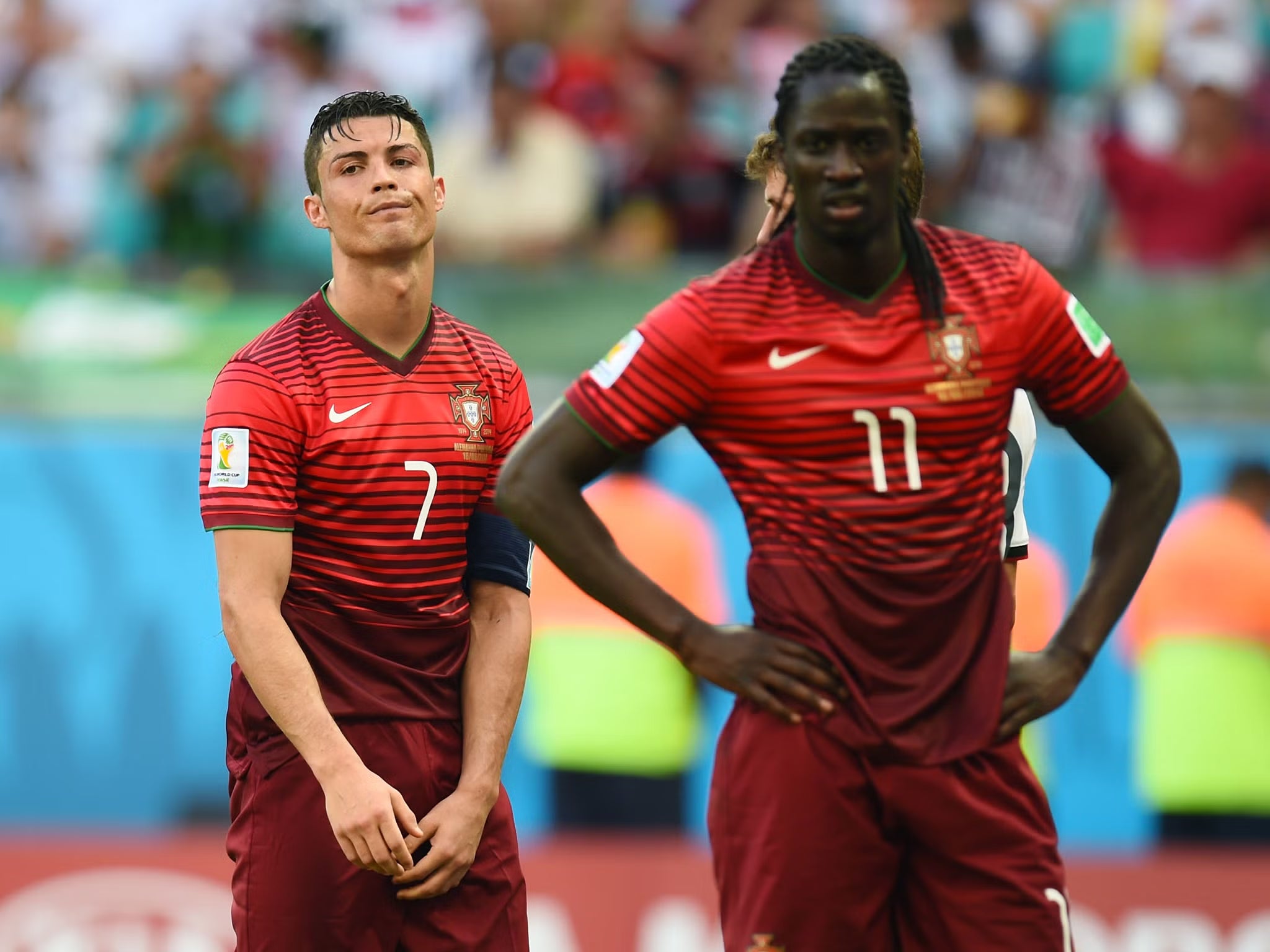 2014/15 Portugal #7 RONALDO Home Jersey (S)