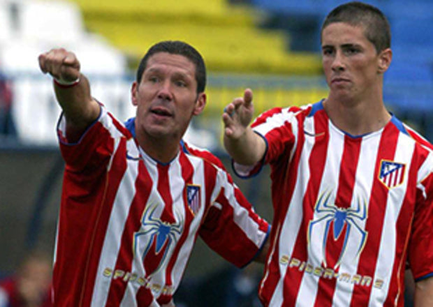 2004/05 Atletico Madrid #9 F.TORRES Home Jersey (XL) – Double Kick