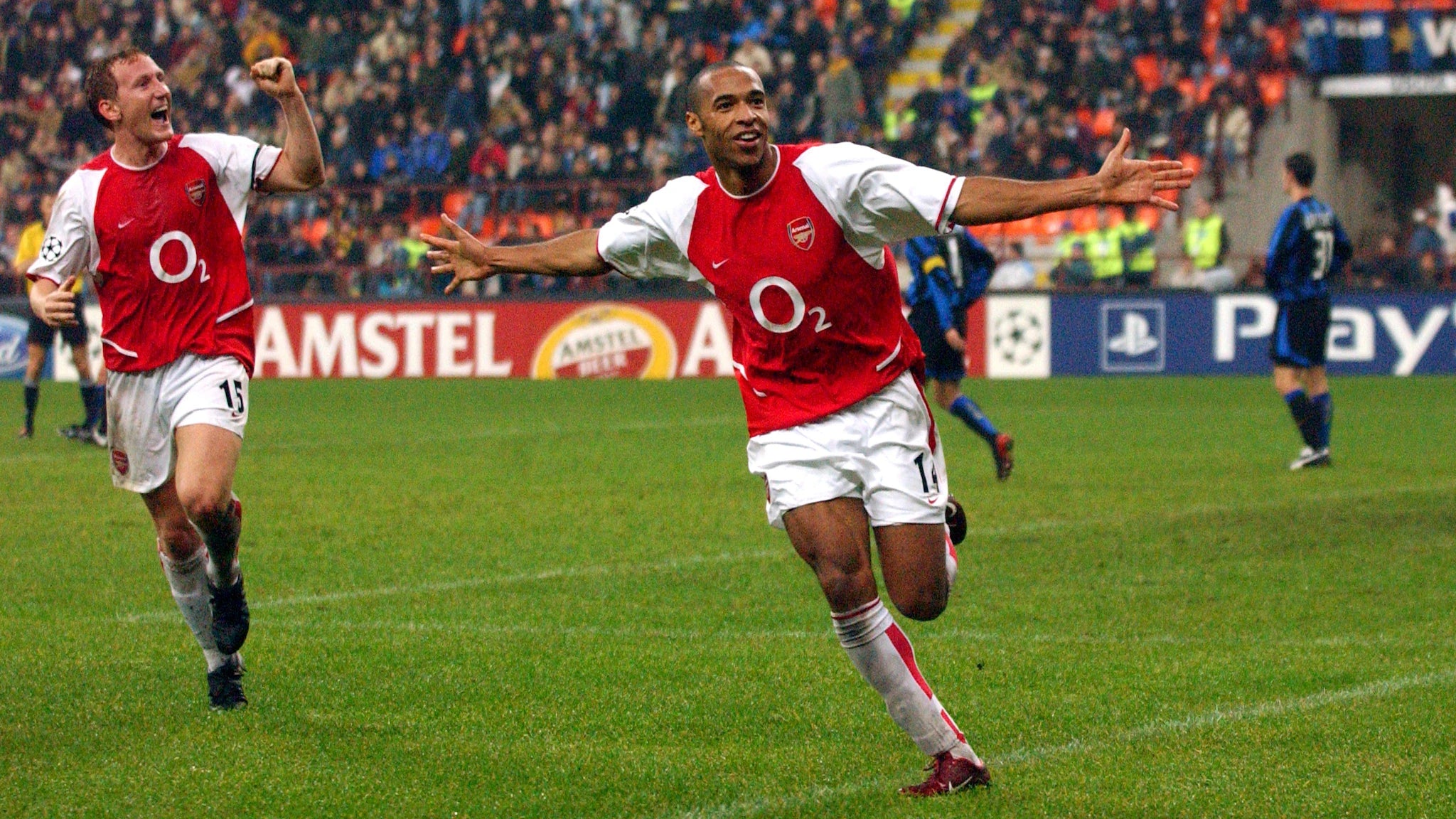 2002/04 Arsenal #14 HENRY Home Jersey (L)