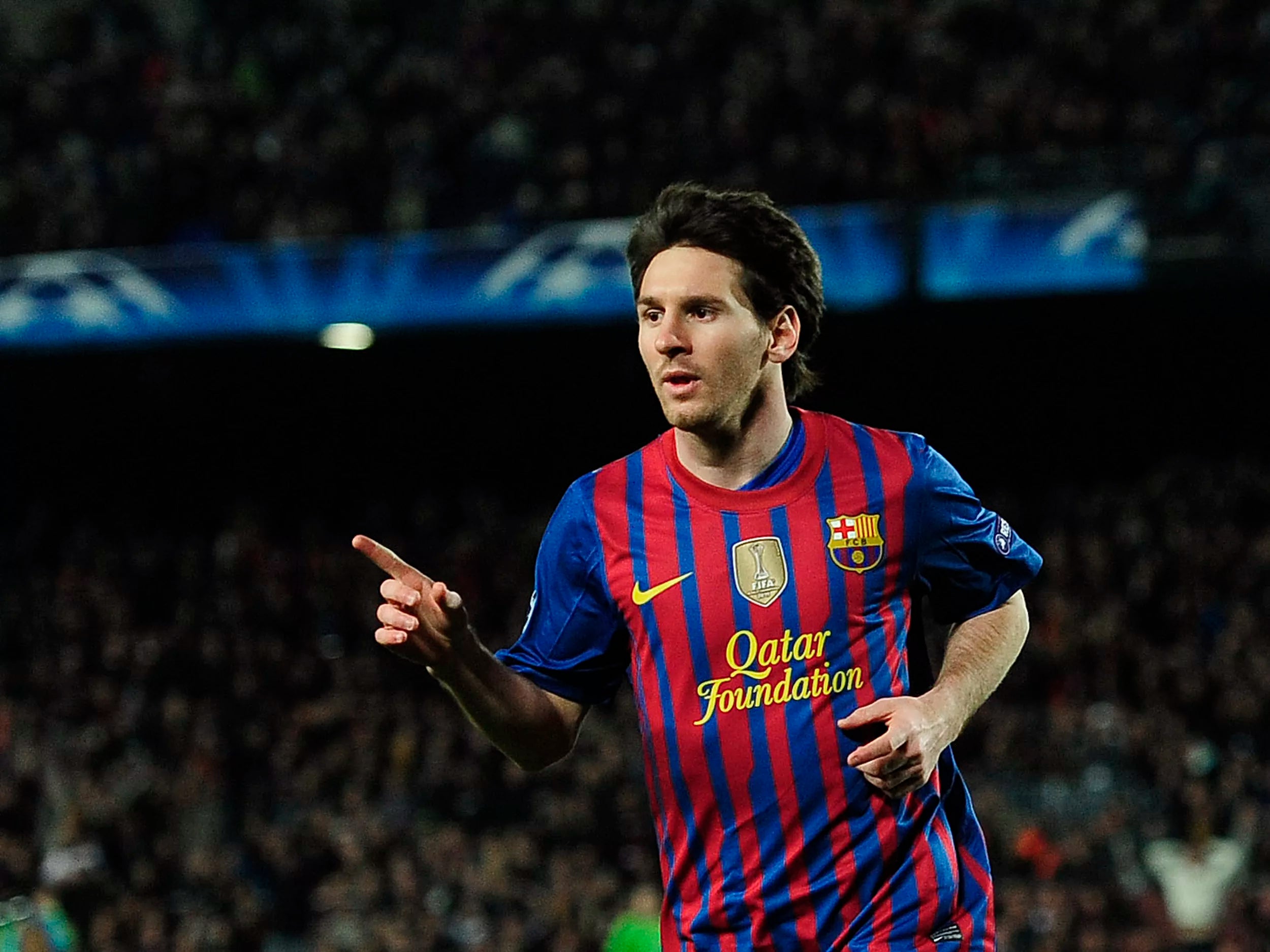 2011/12 Barcelona #10 MESSI Home Jersey (L)