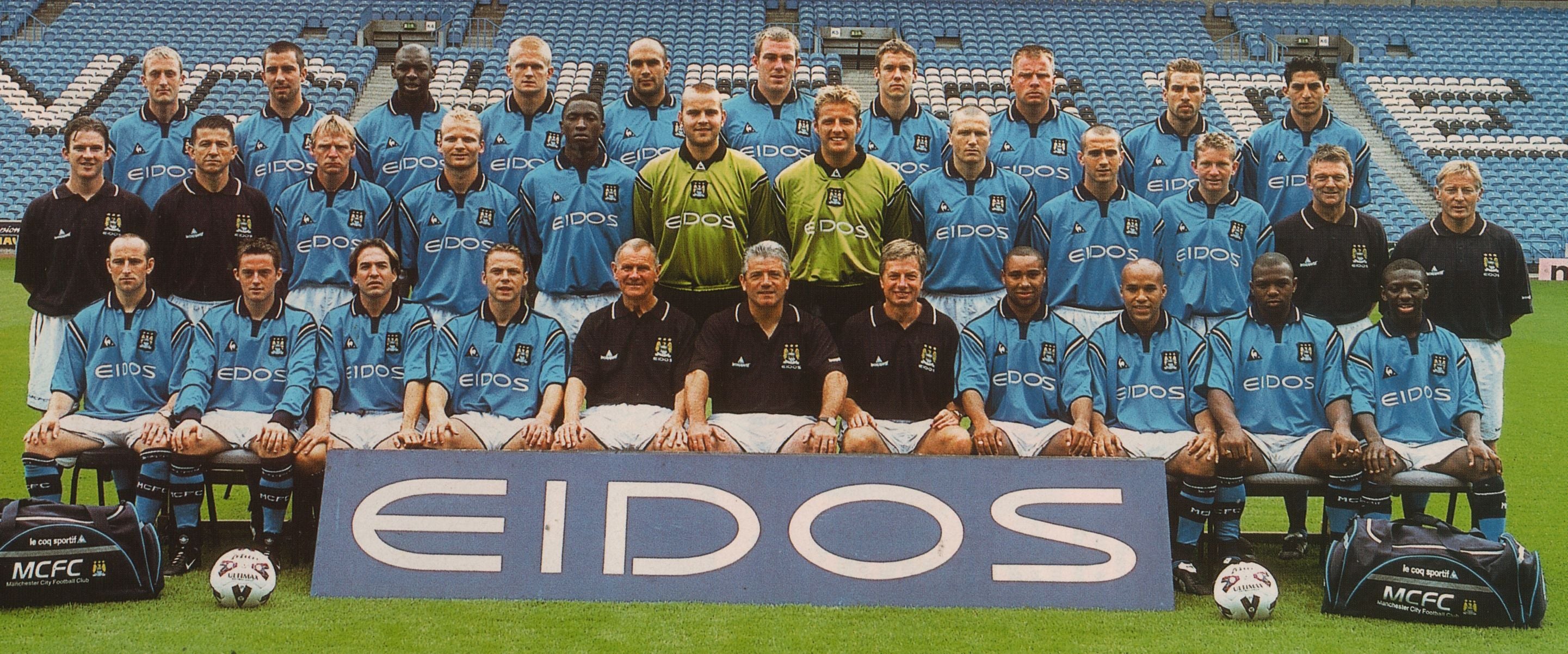 2001/02 Man City Home Jersey (L)