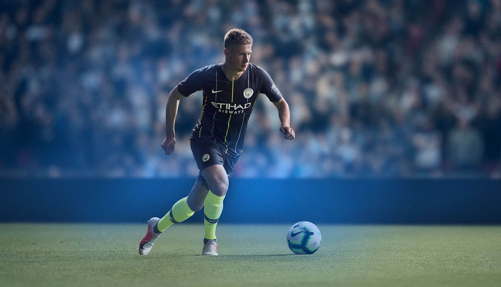 2018/19 Man City Away Jersey (L)