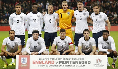 2013/14 England Home Jersey (L)