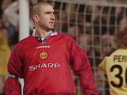 1996/97 Man Utd #7 CANTONA Home Jersey (M)