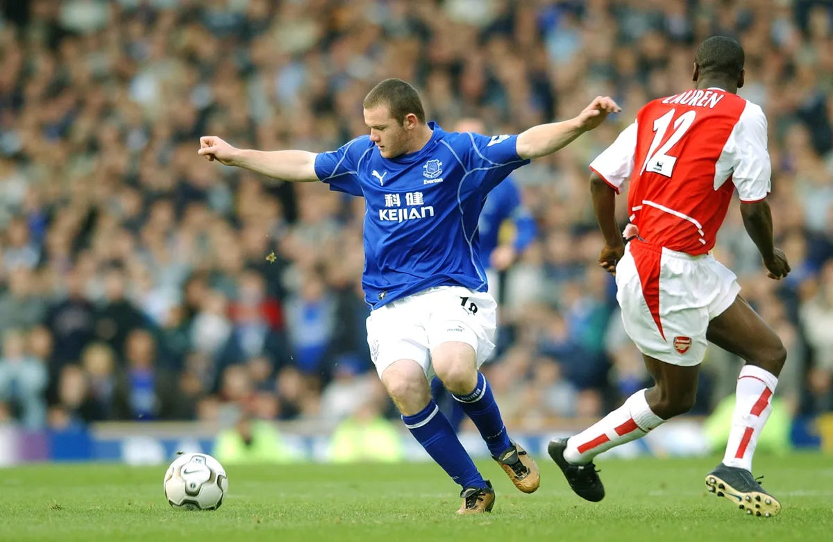 2002/03 Everton #18 ROONEY Home Jersey (L)