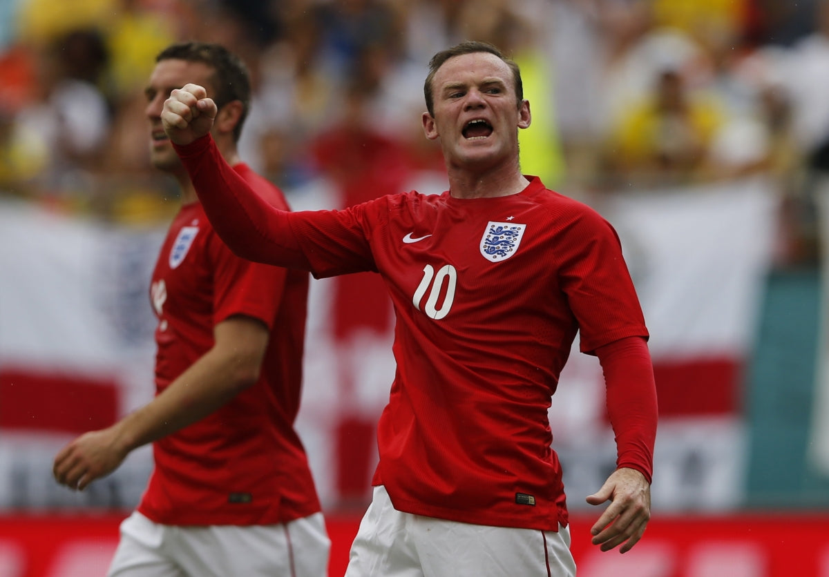 2014/15 England #10 ROONEY Away Jersey (S)