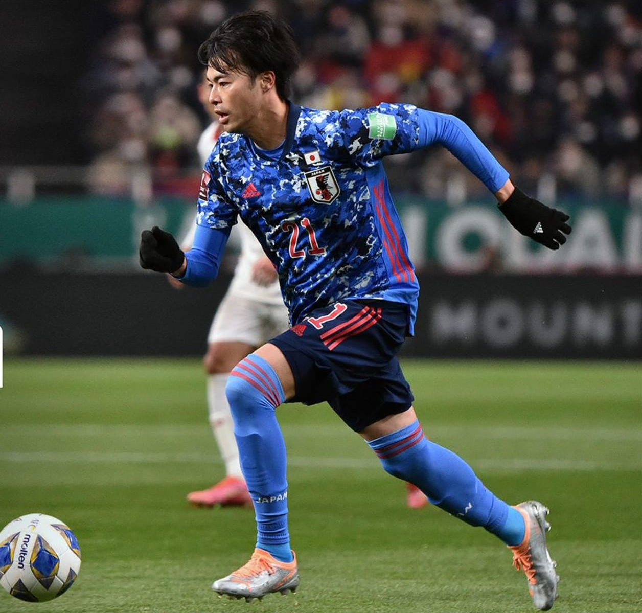 2020/21 Japan #21 MITOMA Home Jersey (L)