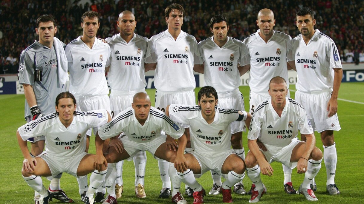 2004/05 Real Madrid #9 RONALDO Home Jersey (L)