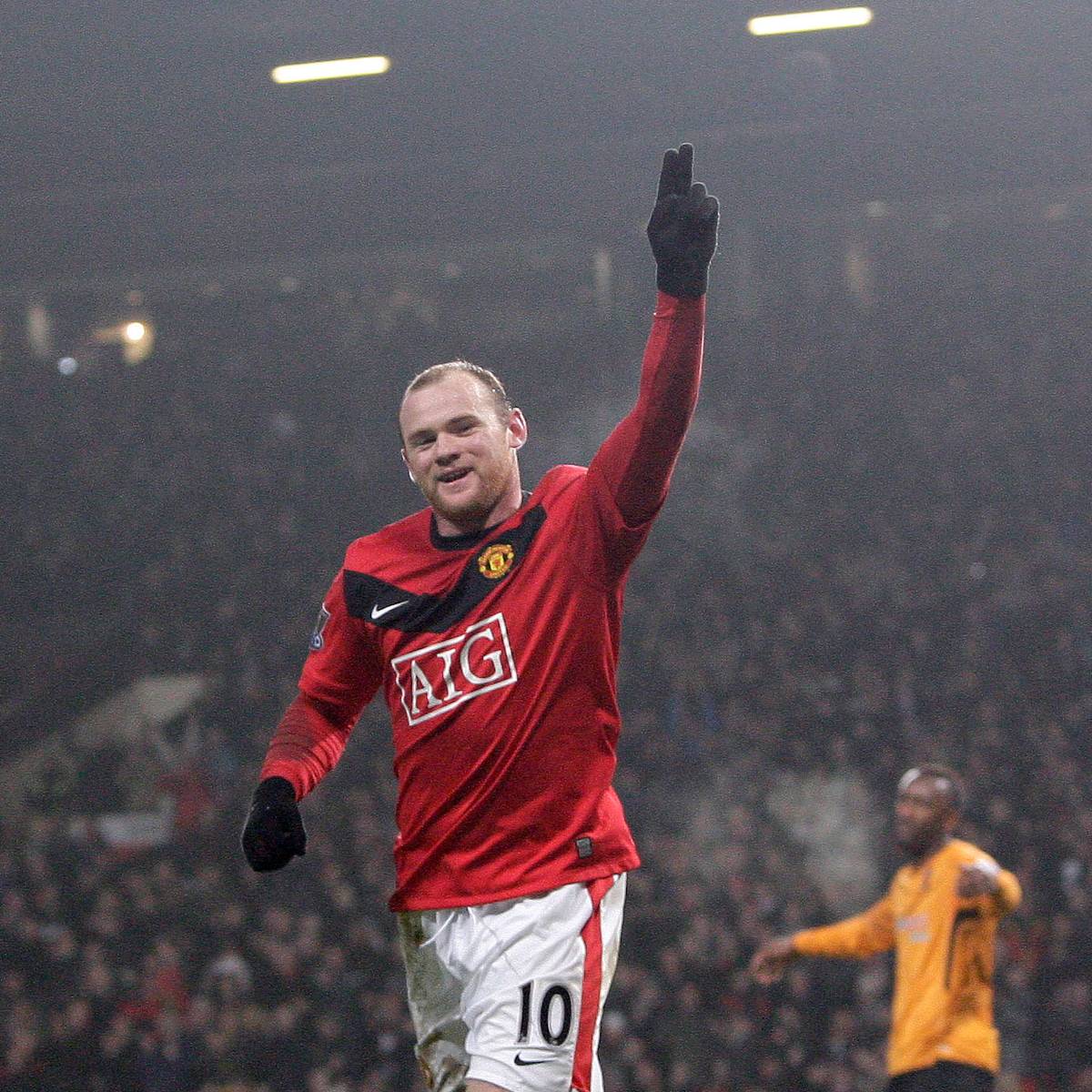 2009/10 Man Utd #10 ROONEY Home Jersey (XL)