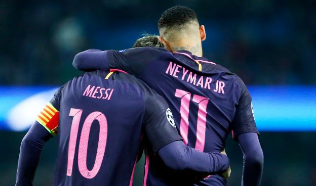 2016/17 Barcelona #11 NEYMAR JR Away Jersey (M) – Double Kick