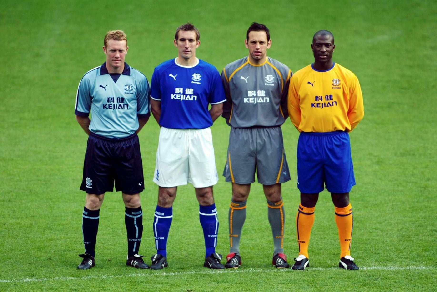 2003/04 Everton #18 ROONEY Away Jersey (S)